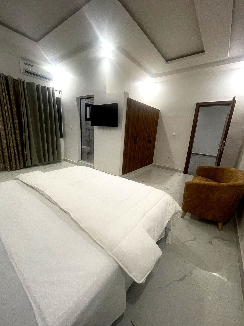 Chambre avec salon